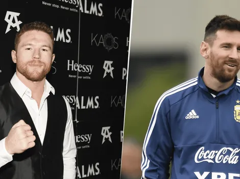 Modelo a seguir: Messi copió a Canelo Álvarez en las redes sociales