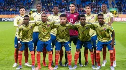 Selección Colombia Sub-20 en el Mundial de la FIFA en Polonia.