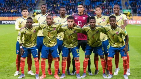 Selección Colombia Sub-20 en el Mundial de la FIFA en Polonia.