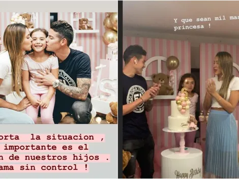Nuevas fotos de James y Daniela Ospina juntos, ¡gracias a Salomé!