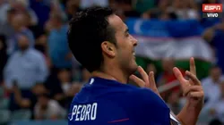 El señor de las finales: Pedro aprovechó un pase de Hazard y marcó el 2-0