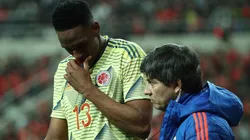 Yerry Mina, jugador de la Selección Colombia.