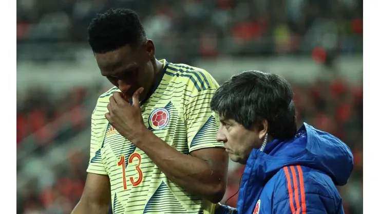 Yerry Mina, jugador de la Selección Colombia.