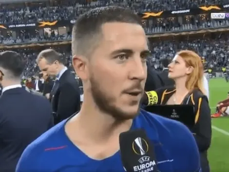 La bomba que tiró Hazard apenas terminó la final: "Creo que es un adiós"