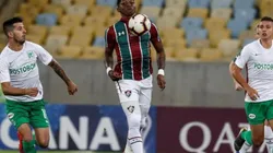 Atlético Nacional vs Fluminense por la Copa Sudamericana.