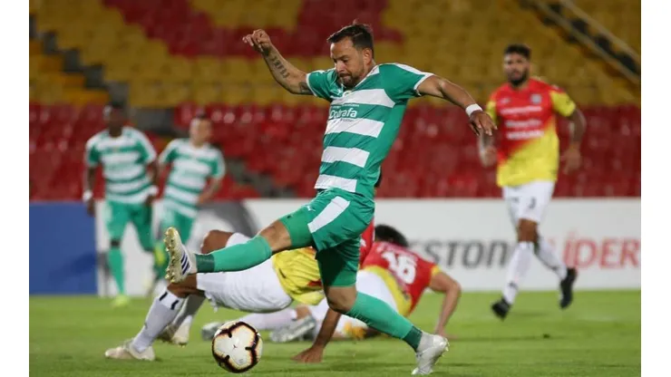 Deportivo Santani vs La Equidad por la Copa Sudamericana.