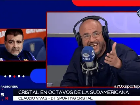 Fox Sports reveló la promesa que hizo Claudio Vivas si su equipo sigue avanzando en la Sudamericana