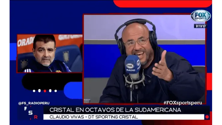 Fox Sports reveló la promesa que hizo Claudio Vivas si su equipo sigue avanzando en la Sudamericana
