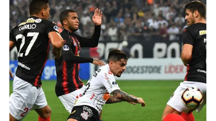 Deportivo Lara vs Corinthians por la Copa Sudamericana.