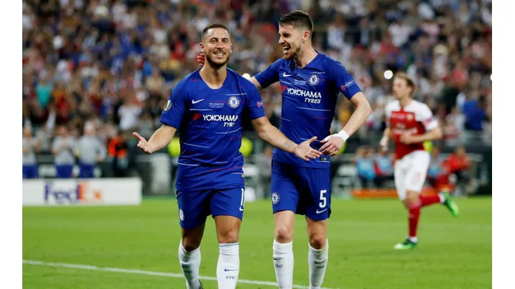 Primer tiempo de sobra: en 45 minutos Chelsea aplastó al Arsenal y es campeón de la Europa League