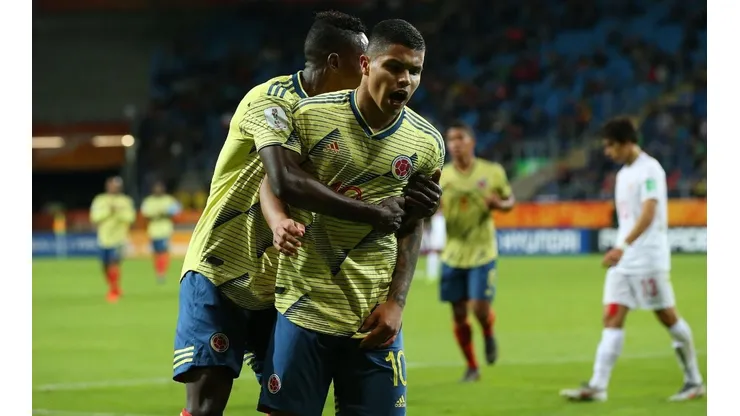 Colombia goleó 6-0 a Tahití y clasificó a los octavos de final del Mundial Sub 20