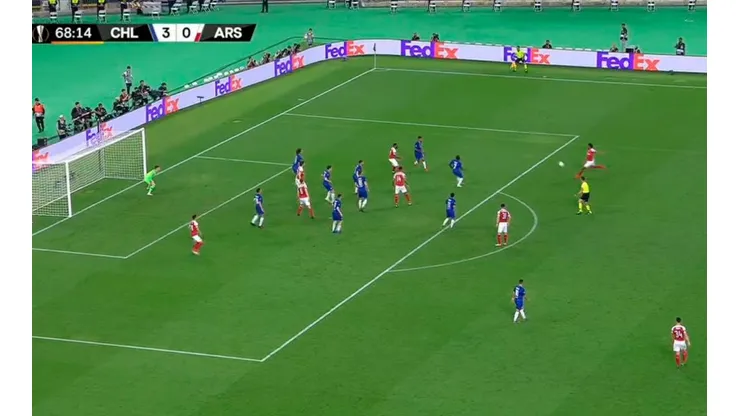 Iwobi hizo un golazo para el Arsenal, pero Chelsea metió otro en la jugada siguiente