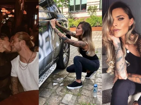 Él se equivoca, ella paga: los hinchas del Besiktas le pintaron el auto a la novia de Karius