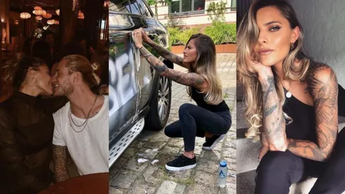 Él se equivoca, ella paga: los hinchas del Besiktas le pintaron el auto a la novia de Karius