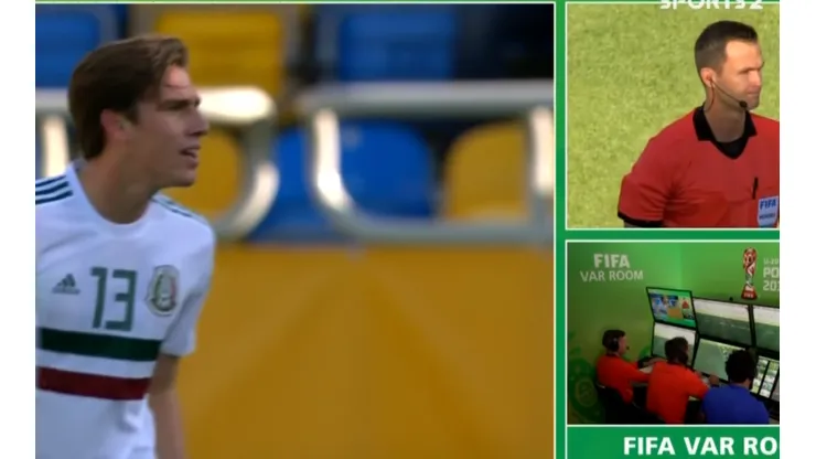 Ni el VAR colabora con México en el Mundial Sub 20 de Polonia