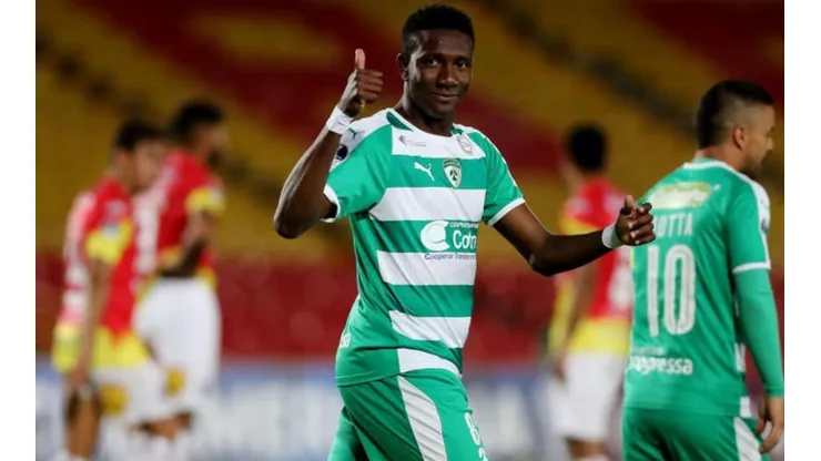 Deportivo Santani vs La Equidad por la Copa Sudamericana.