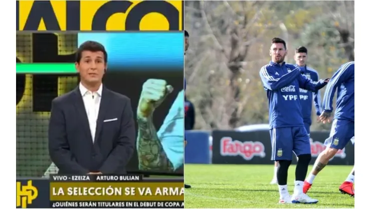 Castillo reveló lo primero que preguntó Messi al sumarse a la Selección Argentina