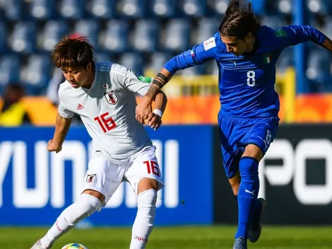 Muy amistosos: Italia y Japón fueron de la mano a los octavos de final