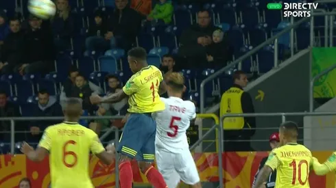 Así fue el primer gol de Colombia frente a la Selección de Tahití.