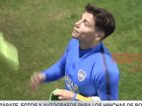 Hasta los hinchas de Boca le recuerdan a Mauro Zárate el desprecio de Vélez