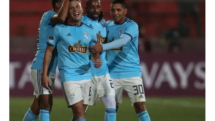 Sporting Cristal vs Unión Española por la Copa Sudamericana.
