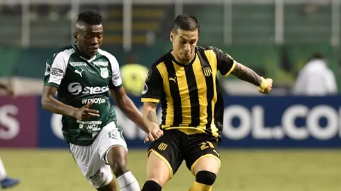 Peñarol vs Deportivo Cali por la Copa Sudamericana.