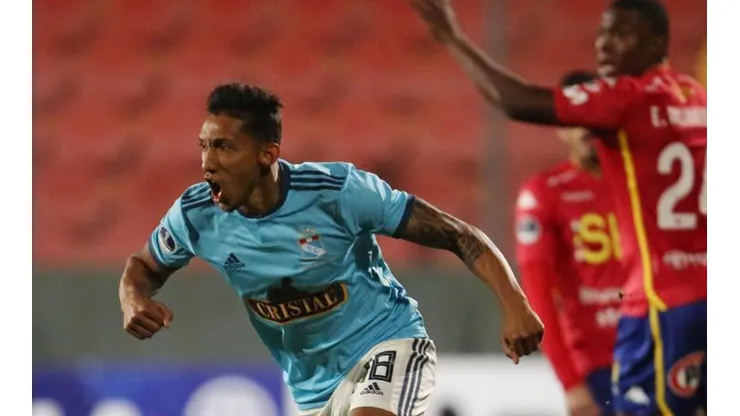 Sporting Cristal vs Unión Española por la Copa Sudamericana.