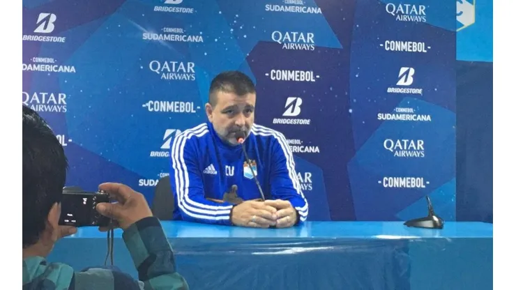 Claudio Vivas habló sobre la elección del Matute para el partido por la Copa Sudamericana