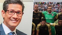 Fuerte cruce entre Erick Osores y un jugador de Universitario