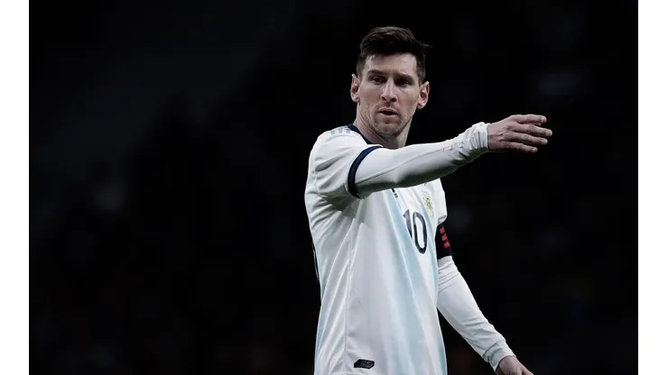 Messi en el Mundial de Rusia 2018.