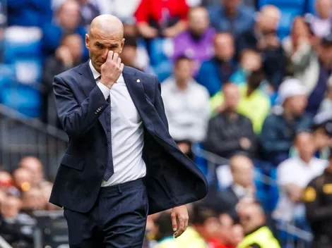 Zidane, lapidario, le bajó el pulgar a Mbappé: "Está bien donde está"
