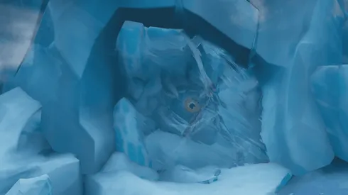 Fortnite: El ojo de un monstruo gigante aparece en el glaciar de Pico Polar ¿Será Godzilla, un dragón?