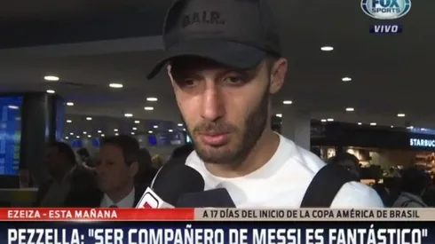 Uno que se sacó el casete: Pezzella afirmó que Argentina no es candidata para la Copa América