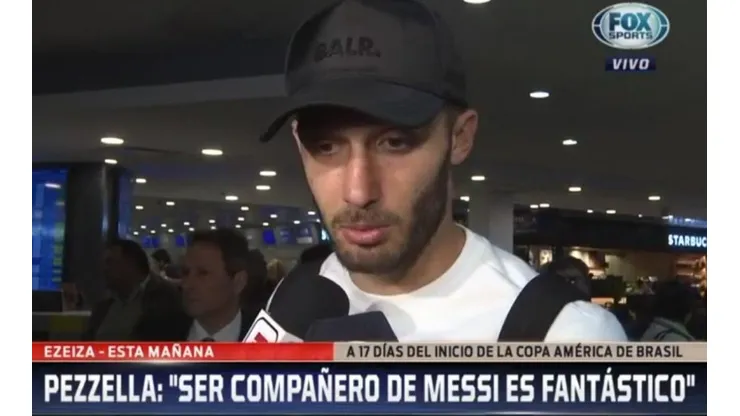 Uno que se sacó el casete: Pezzella afirmó que Argentina no es candidata para la Copa América