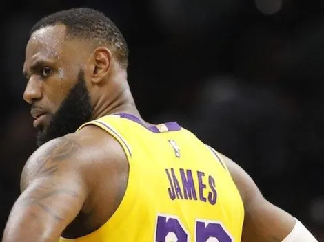 LeBron James casi pierde un concurso de triples con un chico de 14 años