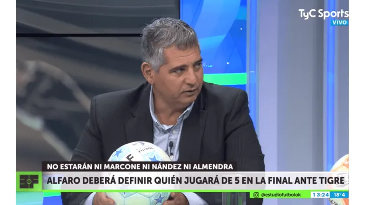 Farinella explicó por qué el domingo "Tigre le va a pintar la cara a Boca"