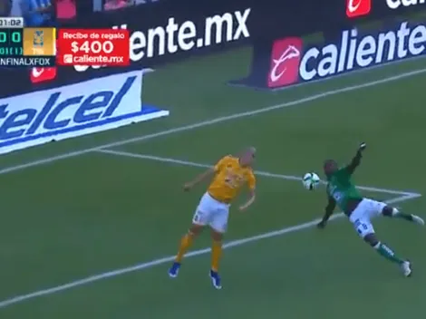 30 segundos tardó León en generar la primera situación de peligro