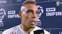 Le preguntaron por el "¿quién sos?" que le dijo Benedetto en la ida y Sandoval nos sorprendió a todos