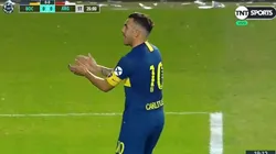 El aliento de Tevez para Pavón.