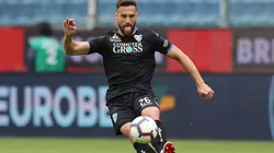 Matías Silvestre con la camiseta de Empoli.