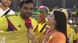 Sheyla le preguntó a un hincha quién hacía gol y ni sabía quién jugaba