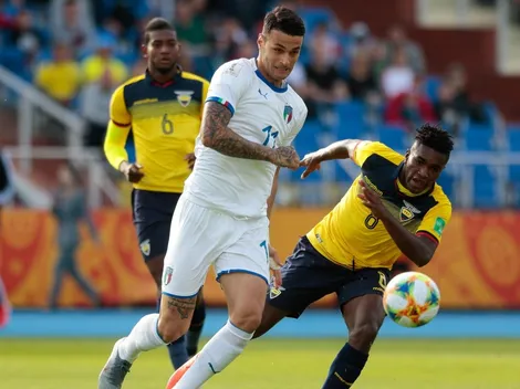 Italia echó un baldazo de agua fría a las ilusiones de Ecuador