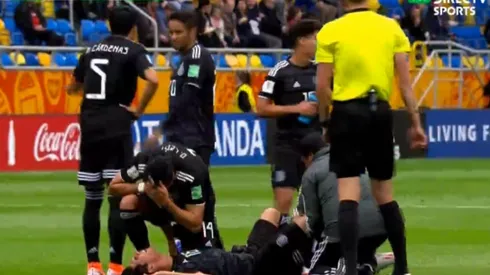 Más problemas para México en el Mundial Sub 20: lesión de rodilla y llanto