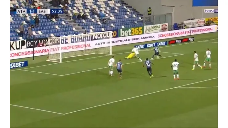 Qué pinturita: Papu Gómez la picó de manera sublime y mete al Atalanta en la próxima Champions
