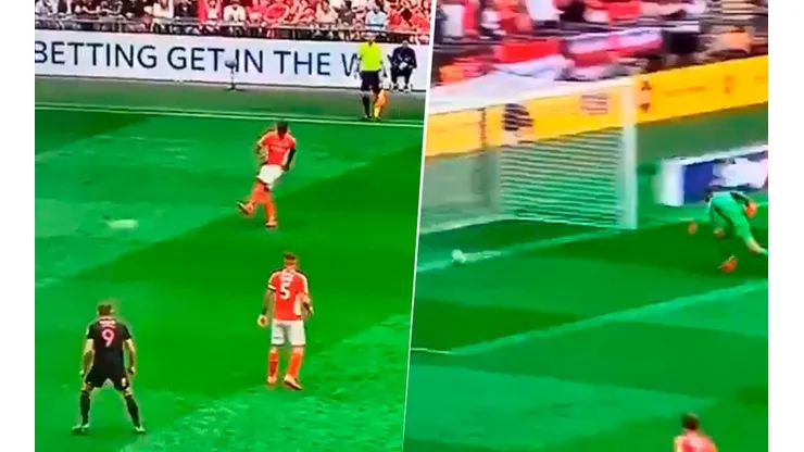 Sunderland gana por un gol insólito.