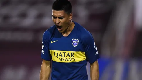 Paolo Goltz con la camiseta de Boca.