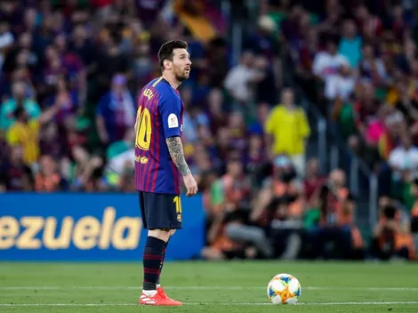 Desolado: a Messi le hicieron una pregunta que respondió con un gesto