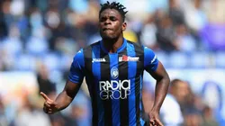 Duván Zapata, jugador del Atalanta de Italia.