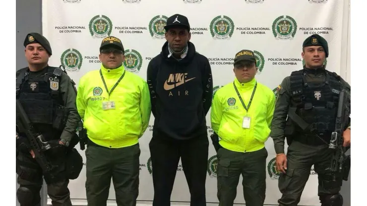 Jhon Viáfara, exjugador de fútbol y acusado en Estados Unidos por narcotráfico.