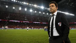 Gallardo no quedó conforme con el partido de ida.